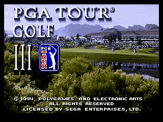 PGA Tour Golf III screenshot 2 for Sega Mega Drive